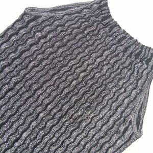 INC International Concepts‎ XL Black Silver Sleeveless Sparkle Tank Top